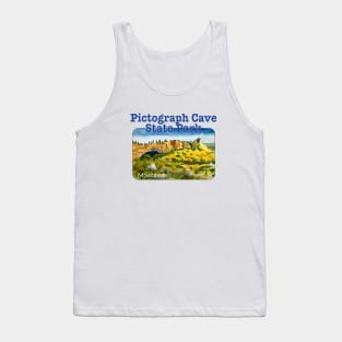 Pictograph Cave State Park, Montana Tank Top